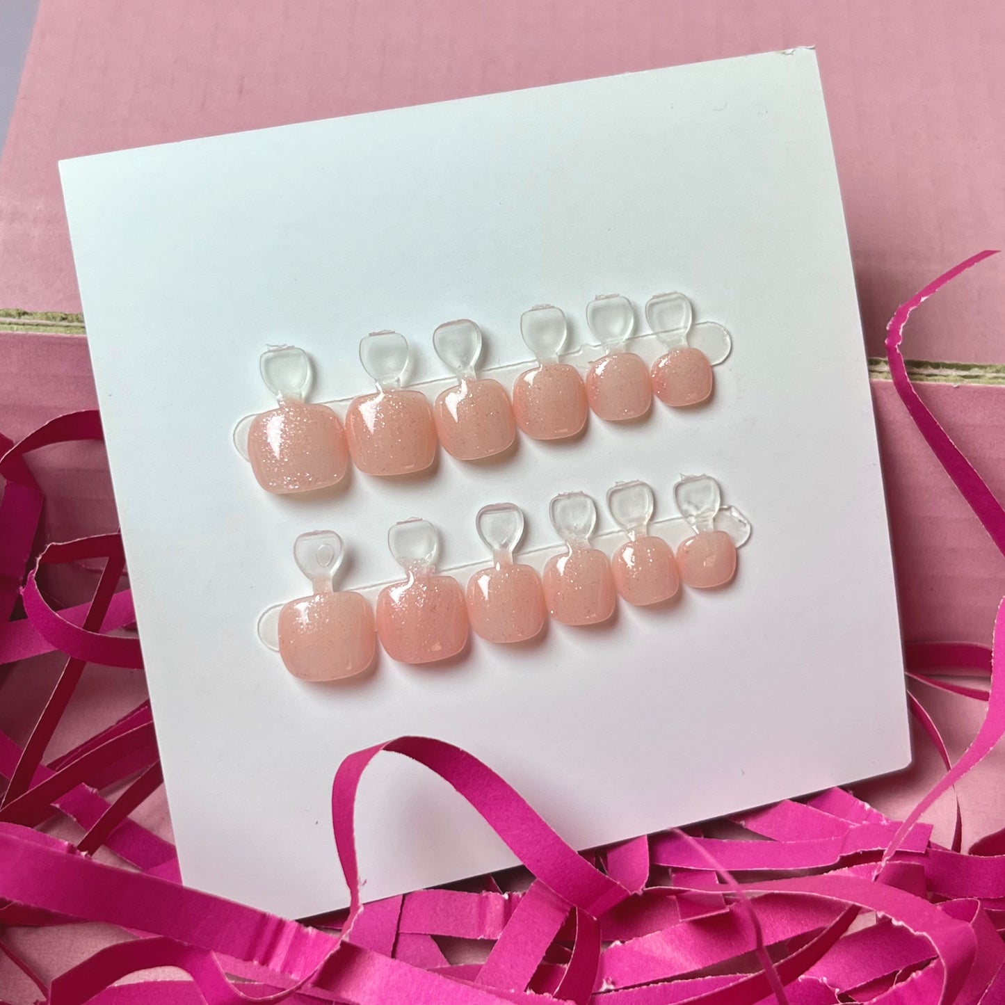 Naked Sparkle toes