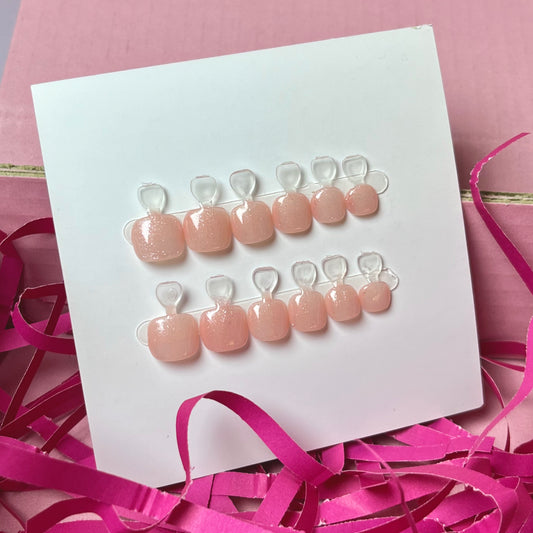 Naked Sparkle toes